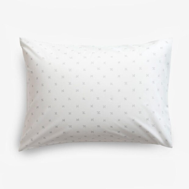 Sashi Geo Gray Standard Pillowcase Set of 2