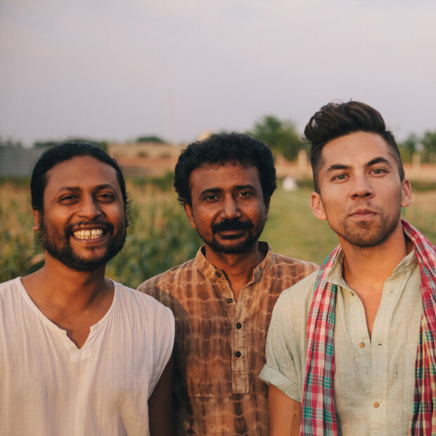Co-founders (left to right) Aditya Kanak, Sabuj Saddiki and Stephen Kennedy.