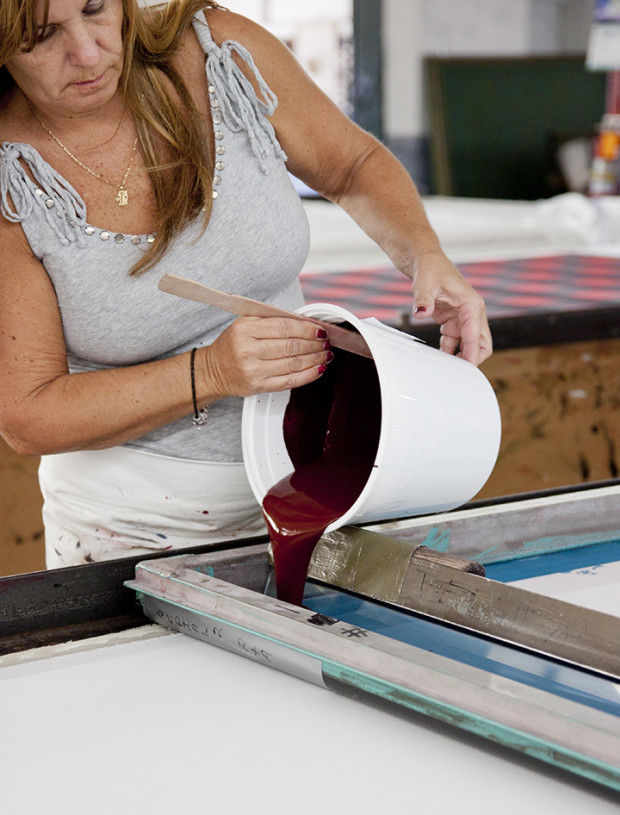 How It’s Made: Hand Printed Pillows – Unison | inunison
